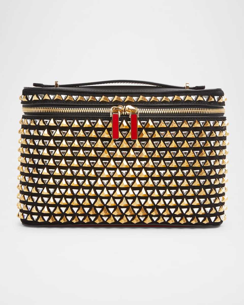Kypi Spike Leather Vanity Crossbody Bag